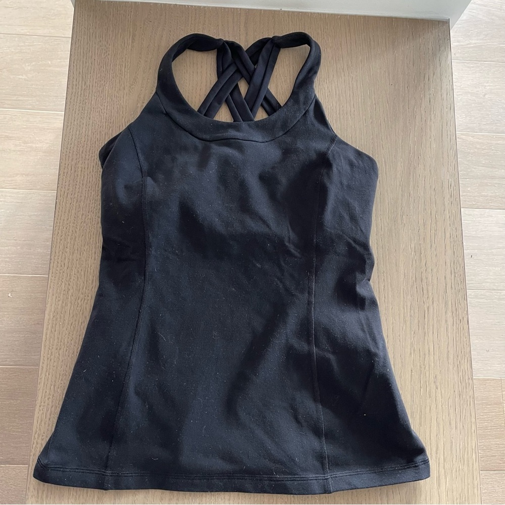 Lululemon tank top black